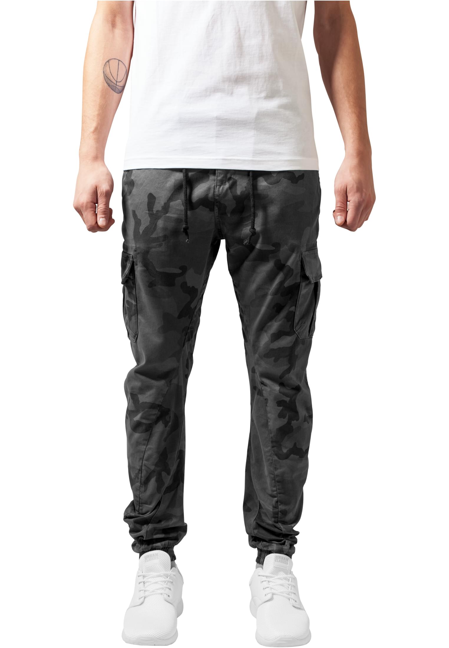 Ανδρικό Παντελόνι Cargo TB1611 Urban Classics Camo Grey Camo