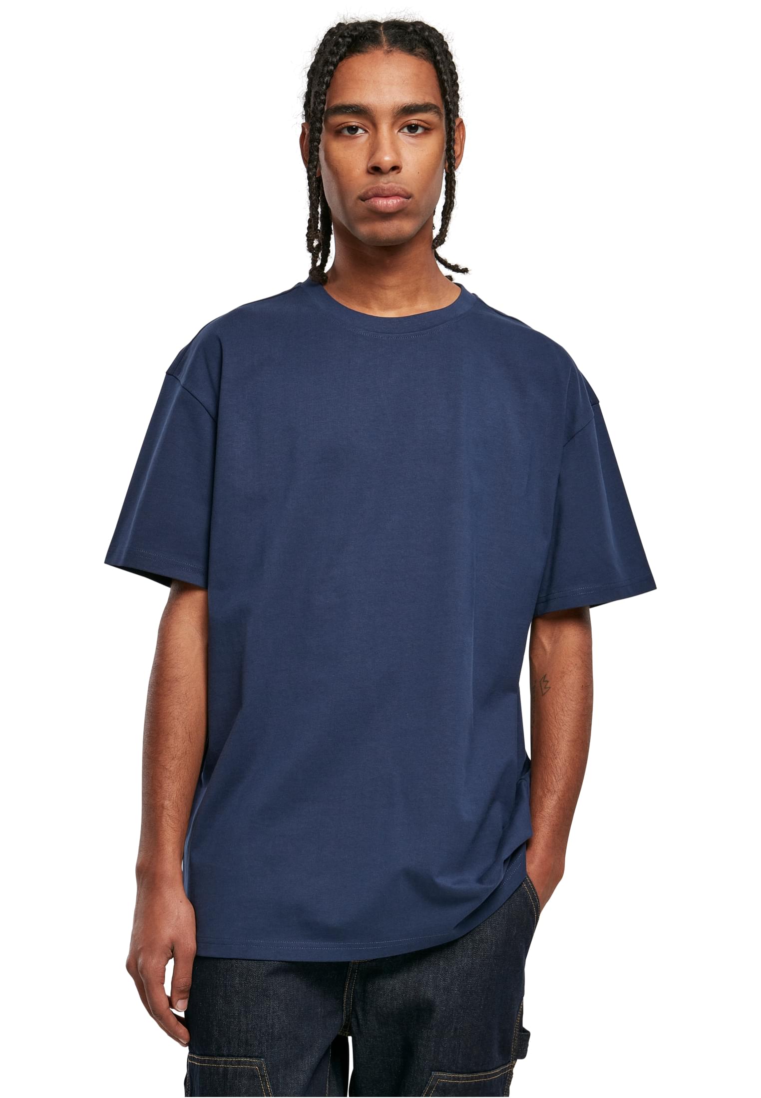 Oversized T-Shirt TB1778 Urban Classics Heavy Cotton Midnight Navy