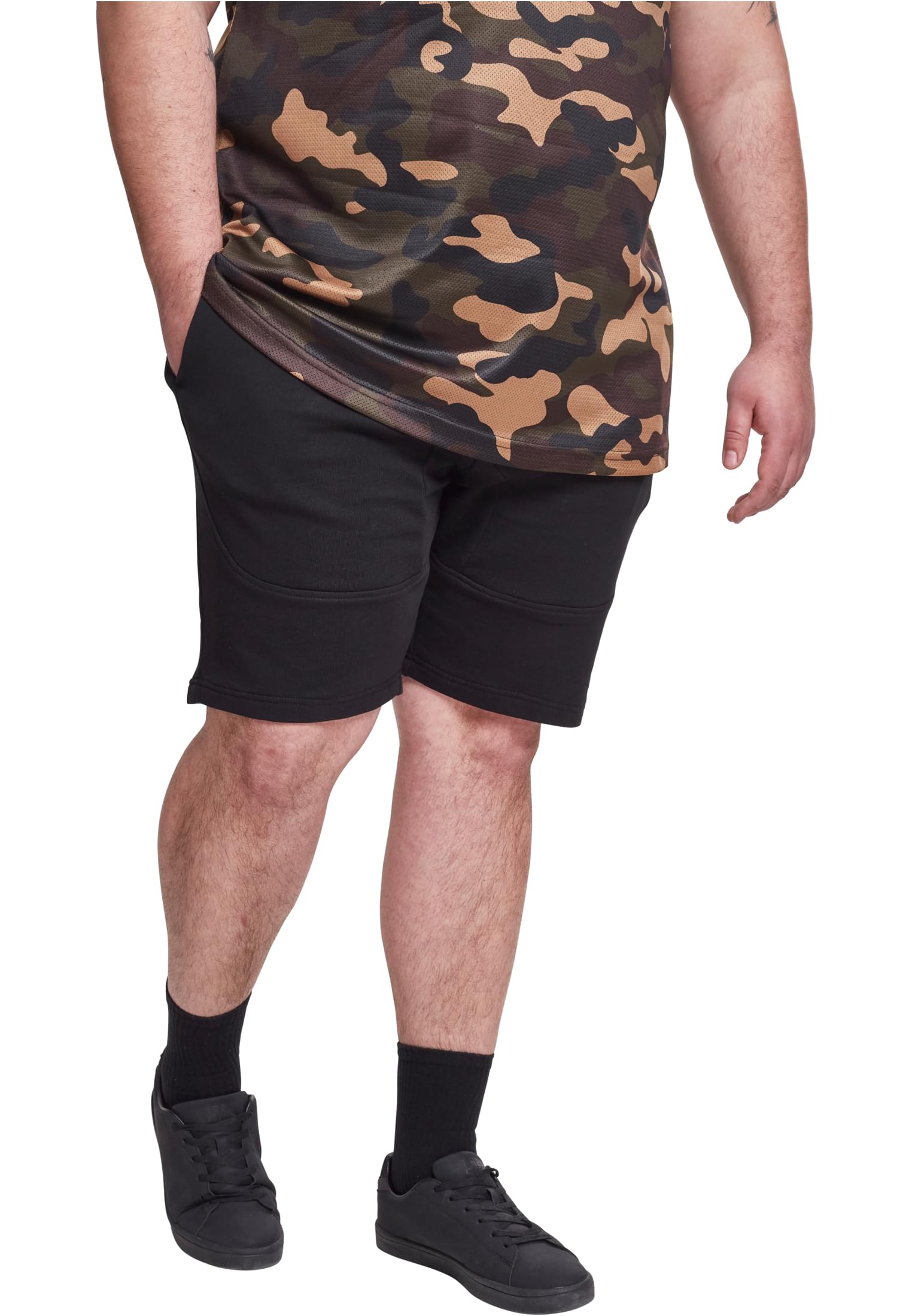 Βερμούδα Terry Shorts TB2075 Urban Classics Black Μαύρο