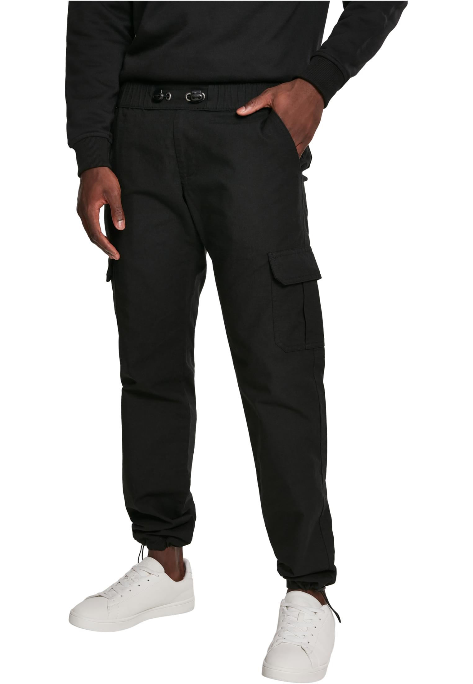 Παντελόνι Cargo TB3199 Urban Classics Μαύρο Μαύρο