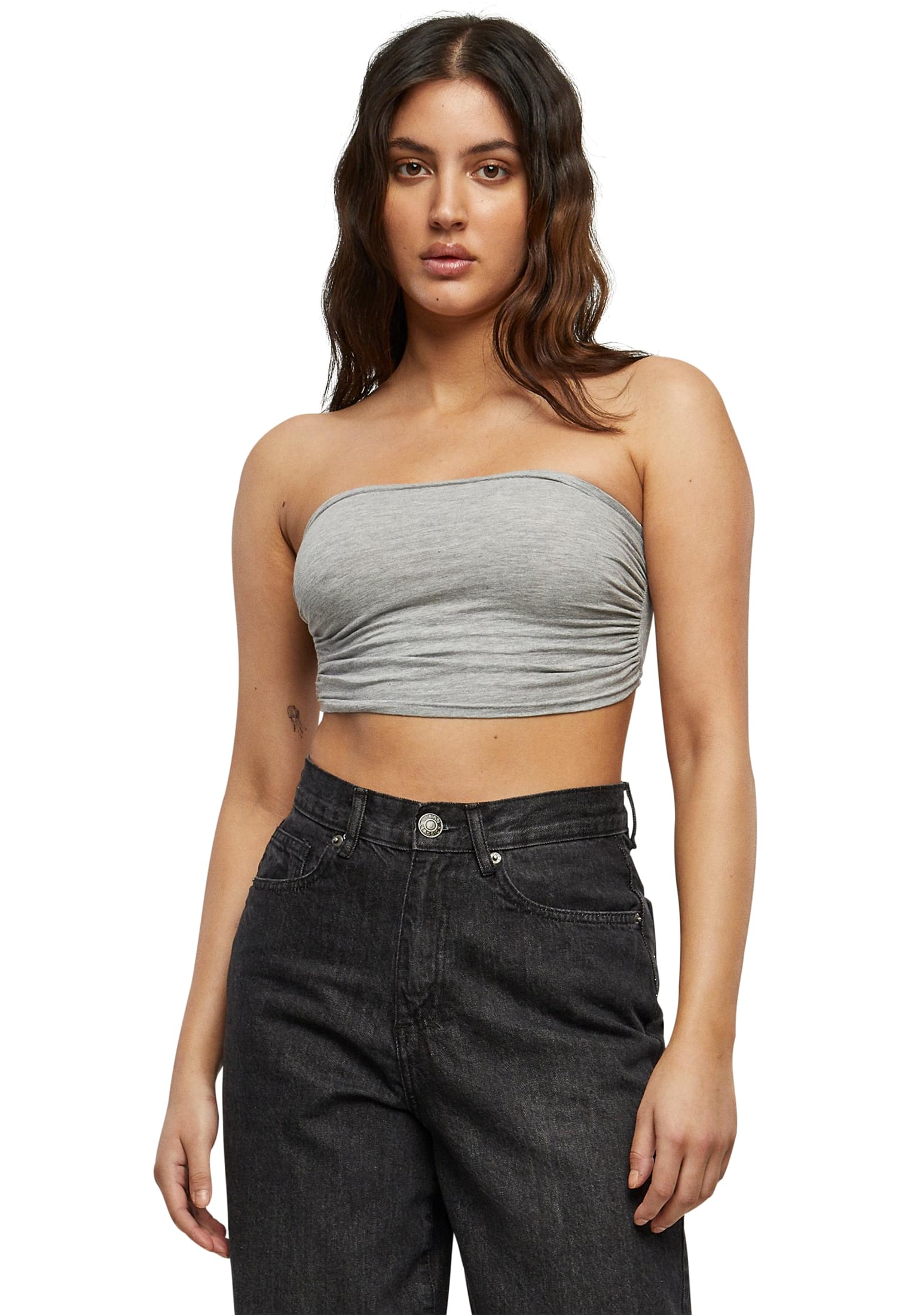 Γυναικείο Top Bandeau TB451 Urban Classics grey