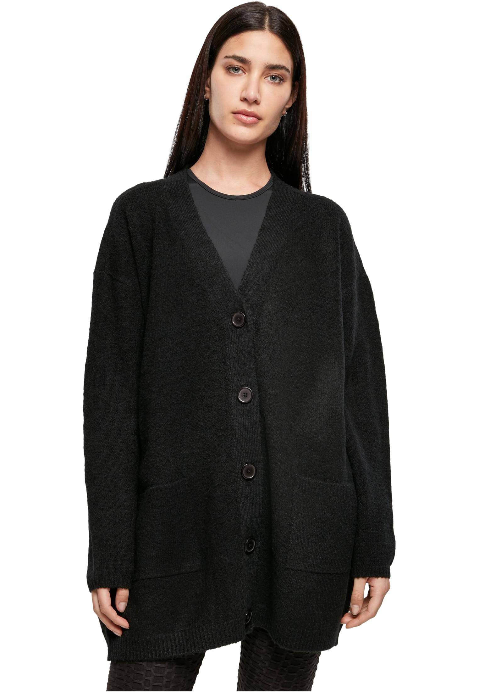 Γυναικεία Πλεκτή Ζακέτα TB4740 Urban Classics Black