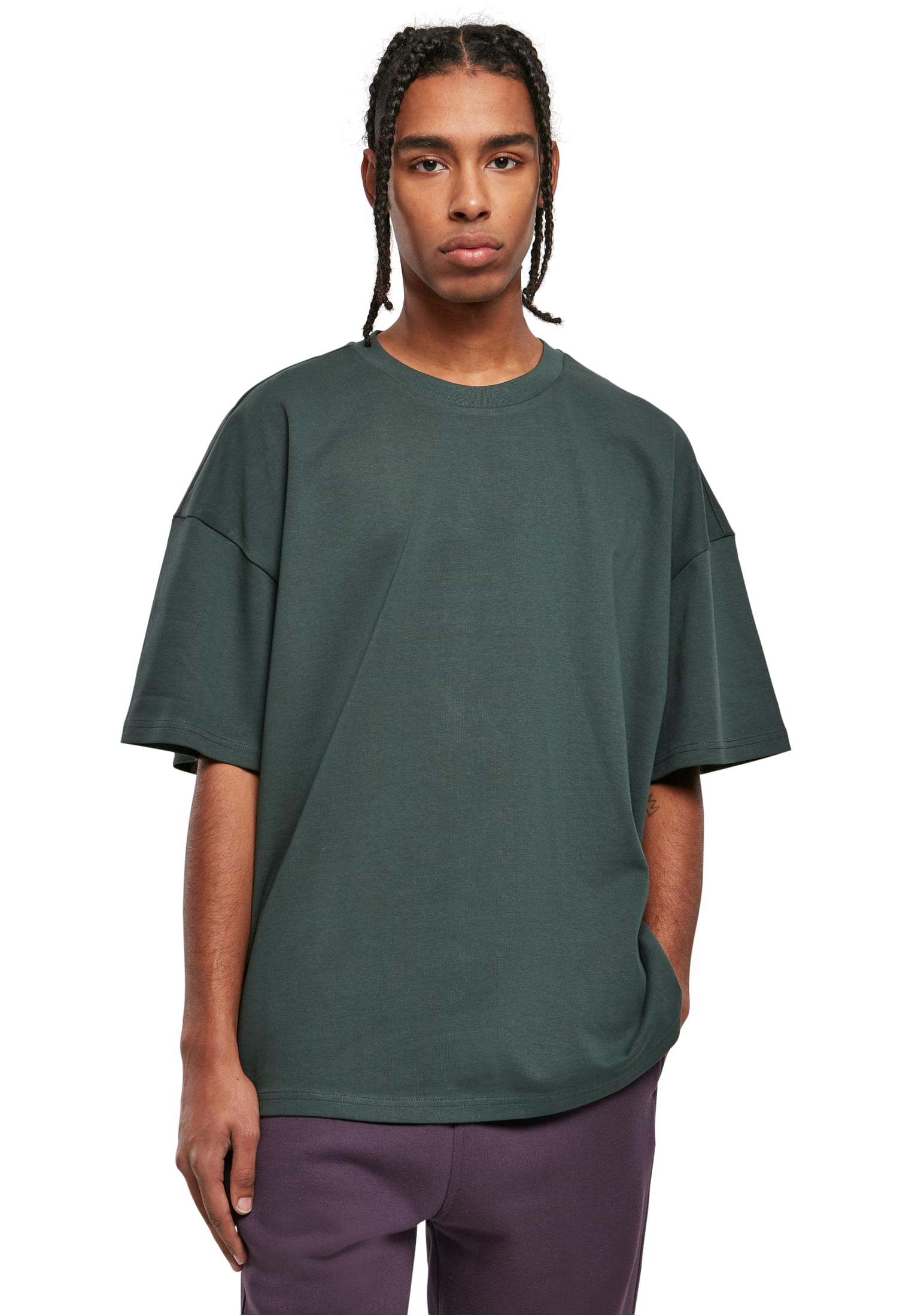 Ανδρικό Oversized T-Shirt TB4965-02245 Urban Classics Ultra Heavy Single Jersey 300 gsm Bottlegreen