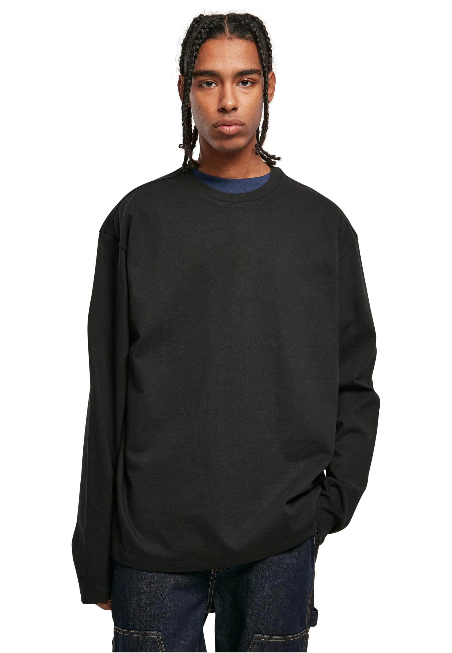 Μακρυμάνικο Oversized T-Shirt Ultra Heavy LS Urban Classics TB5563 Black