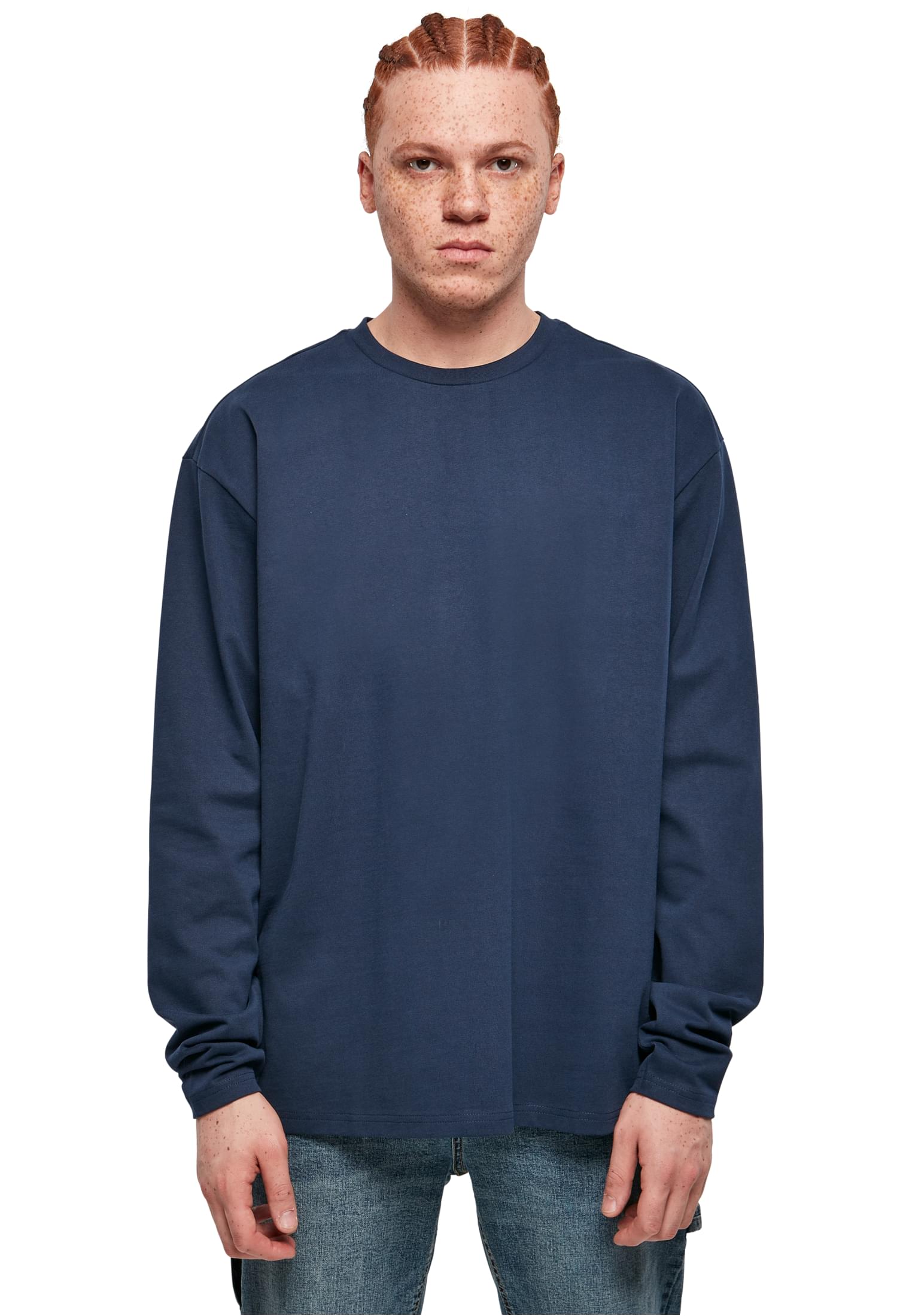 Μακρυμάνικο Oversized T-Shirt Ultra Heavy LS Urban Classics TB5563 Darkblue