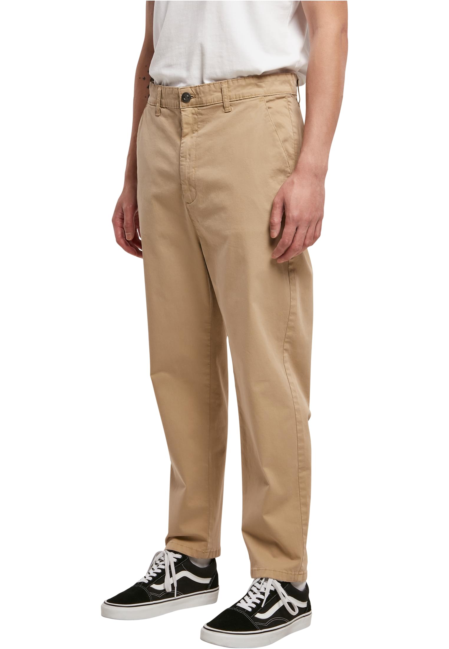Cropped Chino Pants Urban Classics TB5913-03738 unionbeige