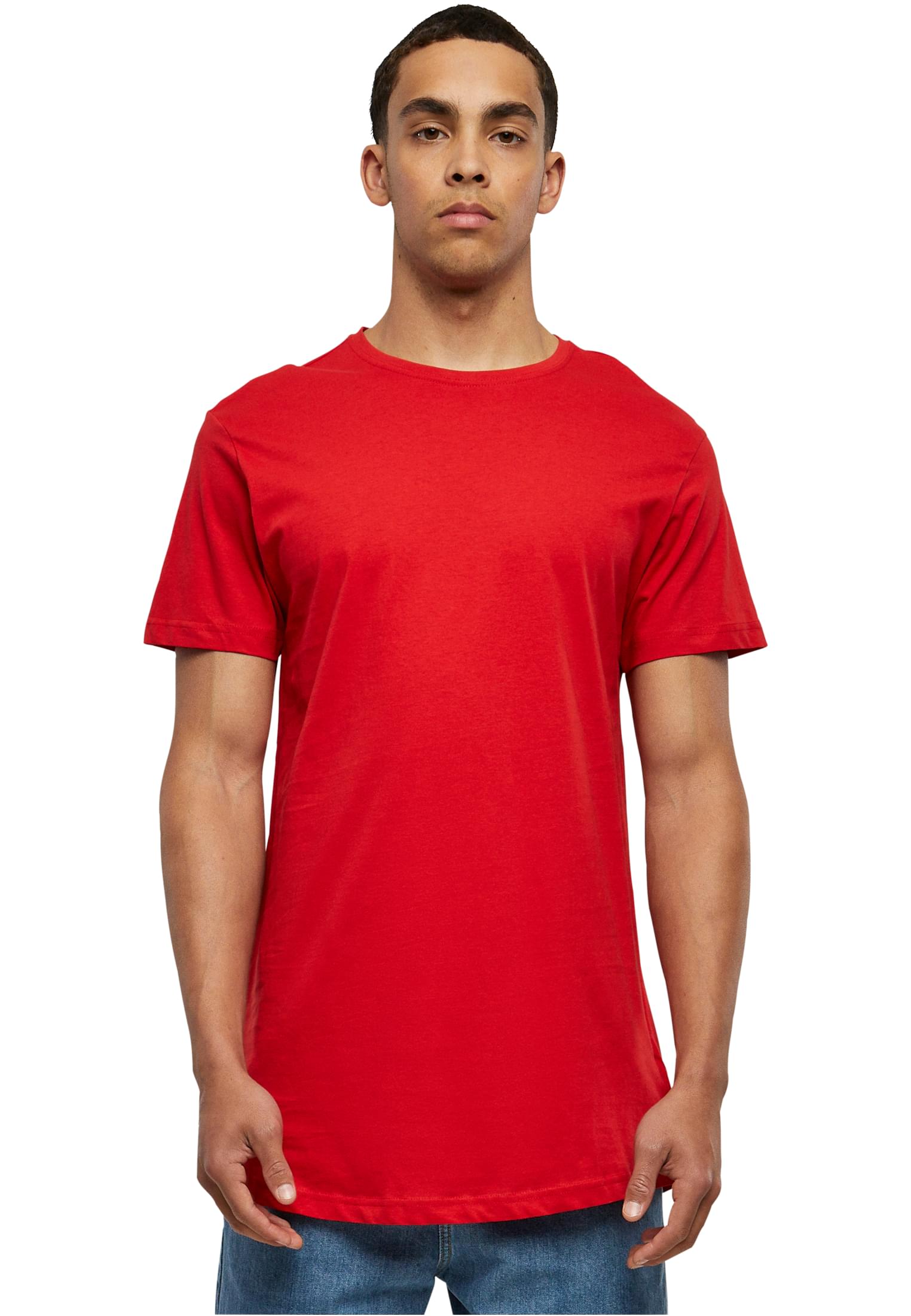 Ανδρικό T-Shirt Long Tee TB638 Urban Classics Fire Red