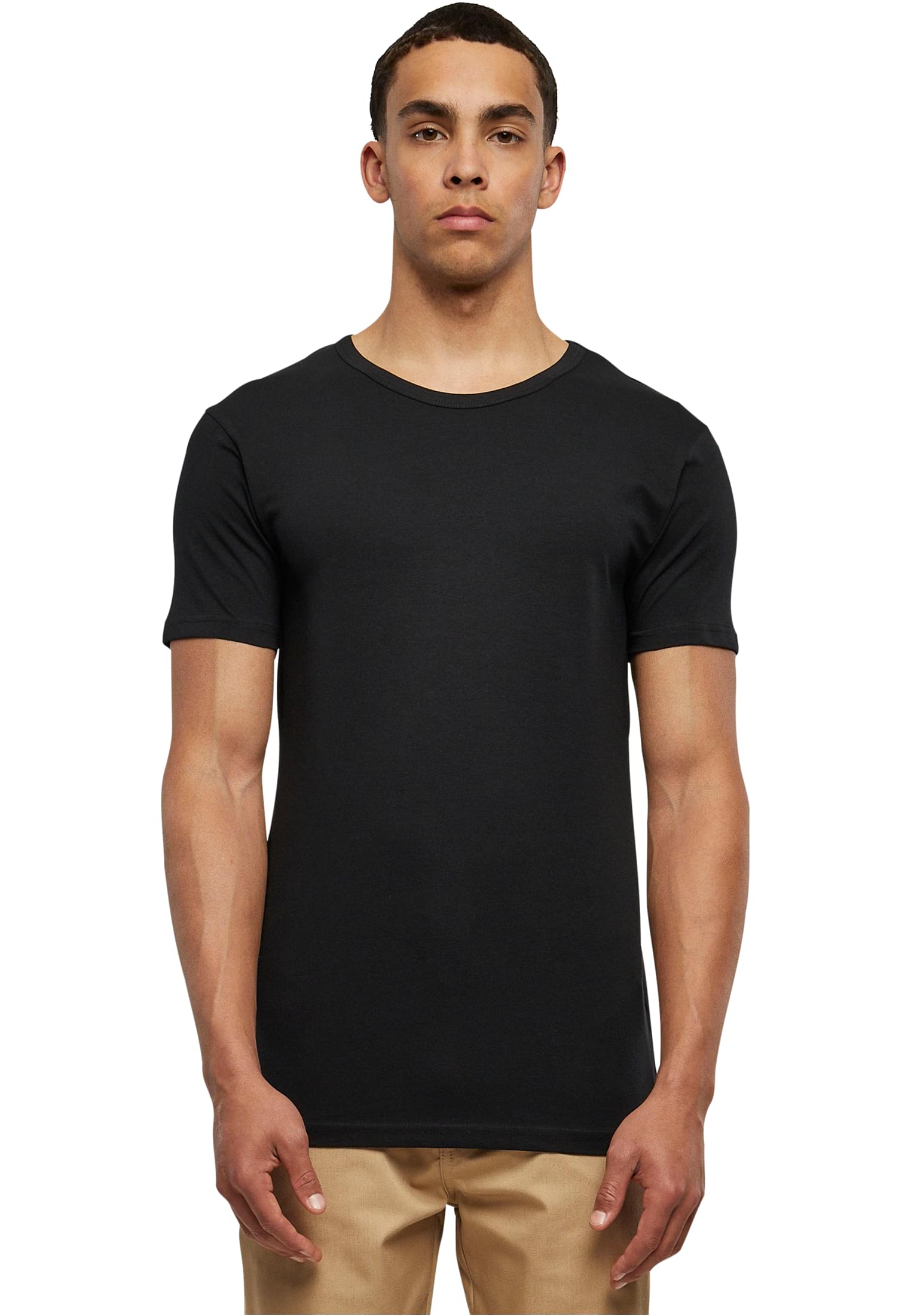Ανδρικό T-Shirt TB814 Urban Classics Fitted Stretch Black