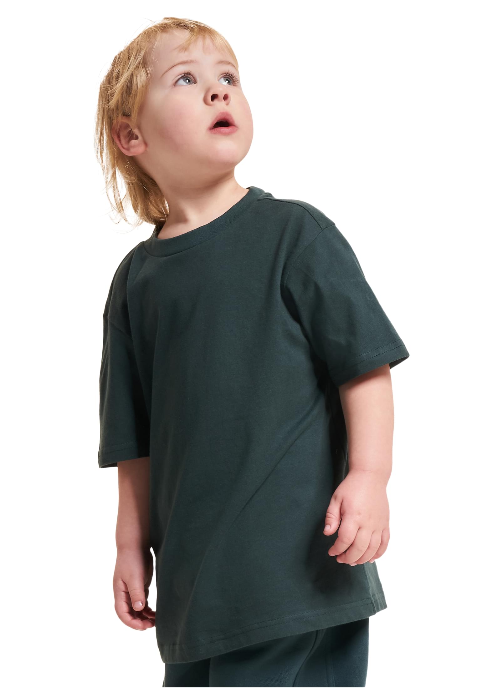 Παιδικό T-Shirt Urban Classics UCK006-02245 Tall Tee Black Bottlegreen