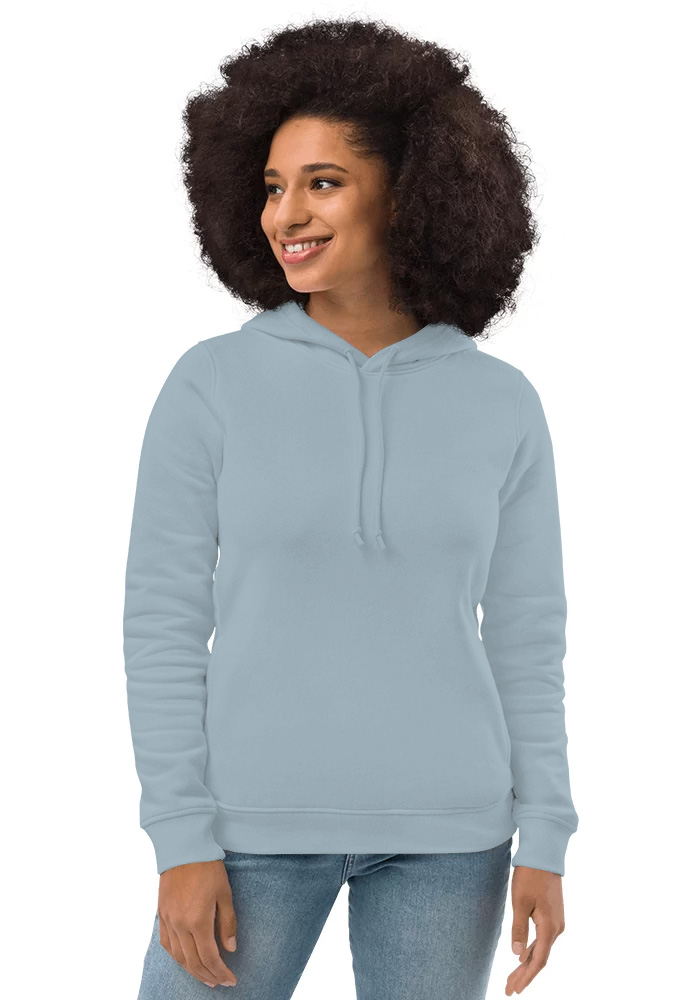 Γυναικείο Φούτερ WW34B B & C Organic Crewneck Blue Fog