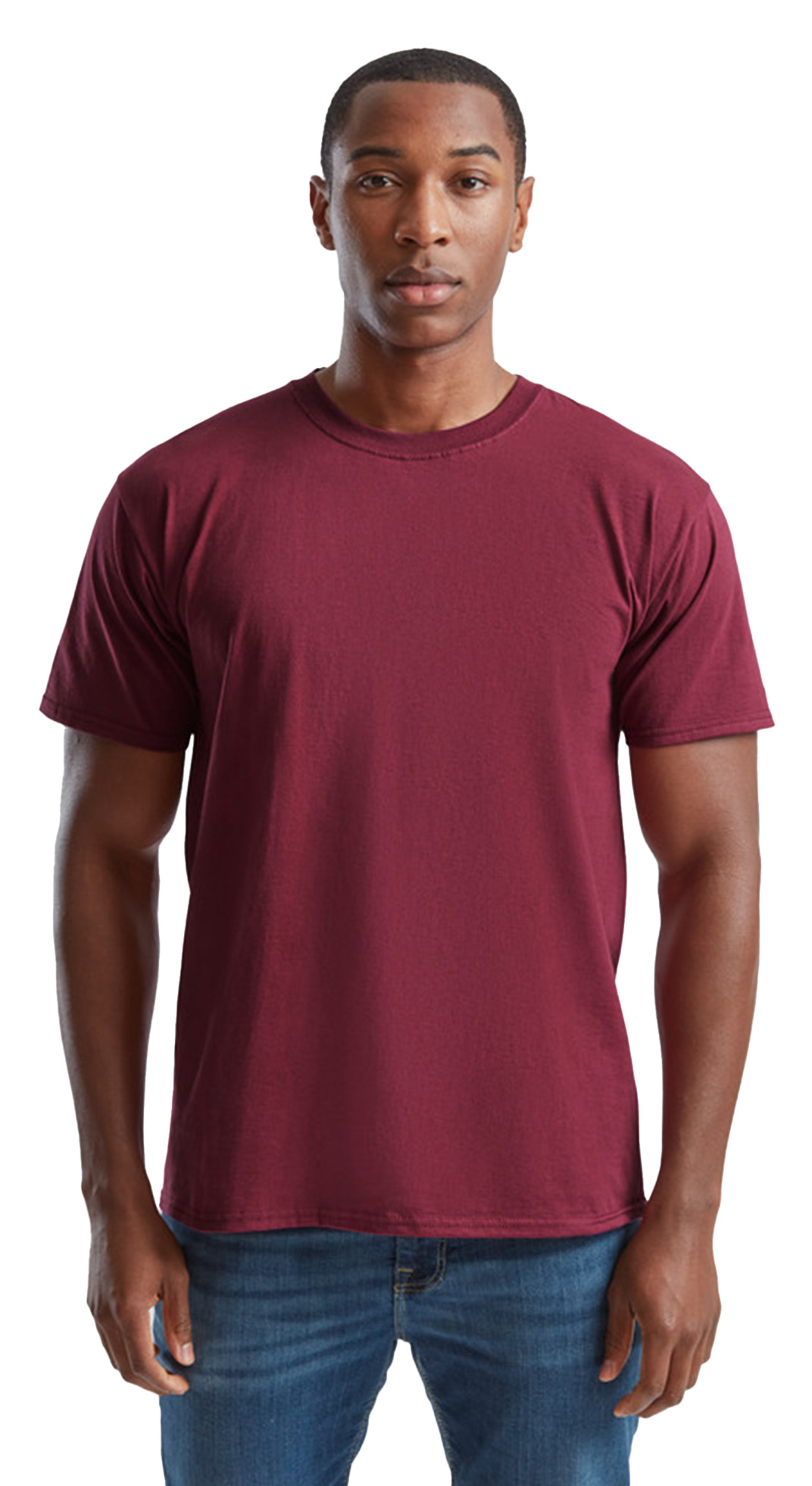 T-Shirt 61-036-0 Fruit of the Loom Valueweight Burgundy