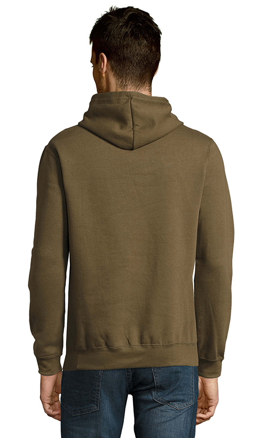 Φούτερ με Κουκούλα 13251 Sol&Apos S Slam Army ανδρικά Simple Wear