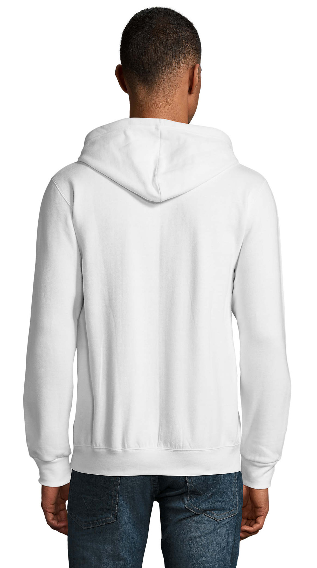 Ζακέτα Φούτερ με Κουκούλα Zip Hoodie 01714 Sol&Apos S Stone White ανδρικά Simple Wear