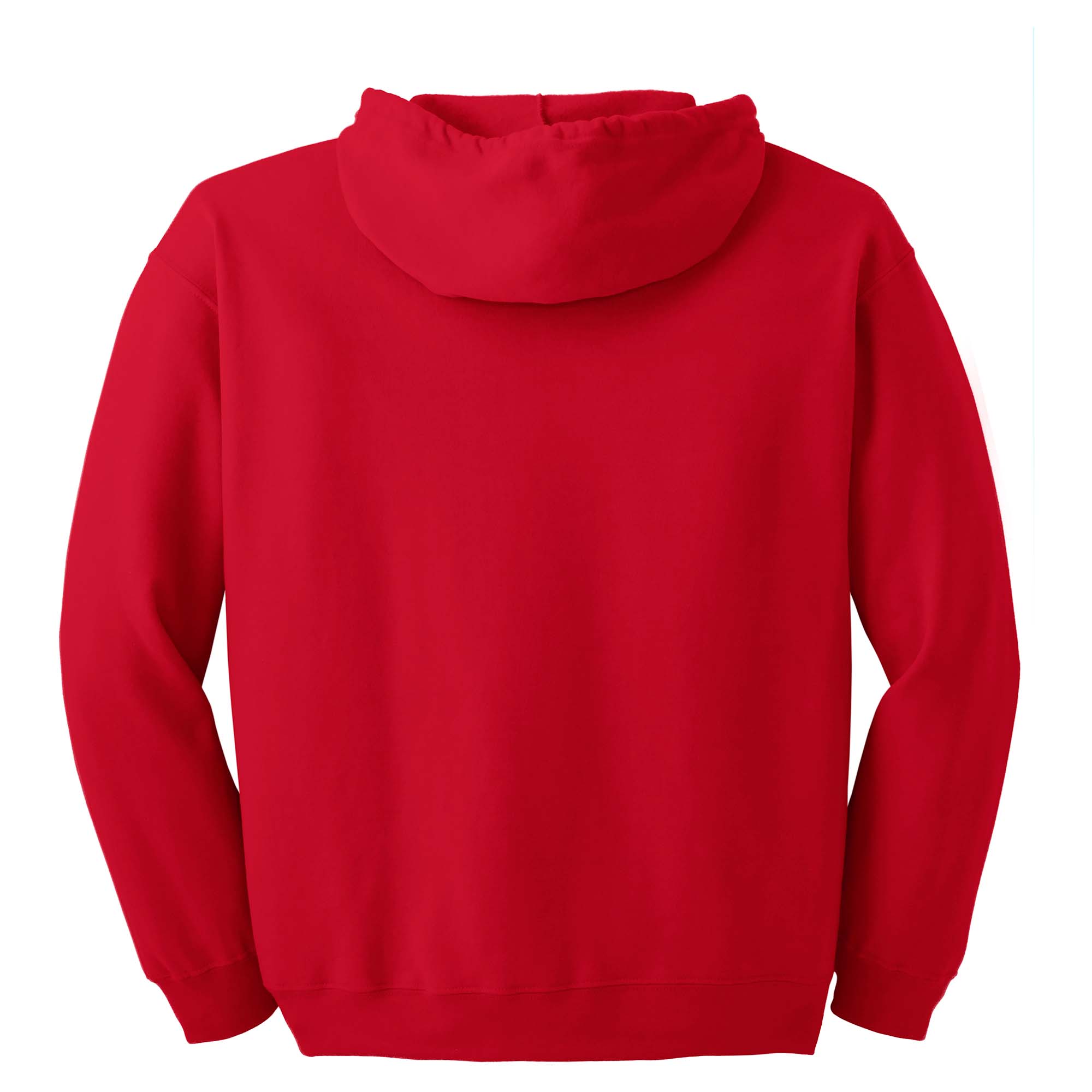 Φούτερ Ζακέτα με Κουκούλα 18600 Gildan Heavy Blend Zip Hoodie Red ανδρικά Simple Wear
