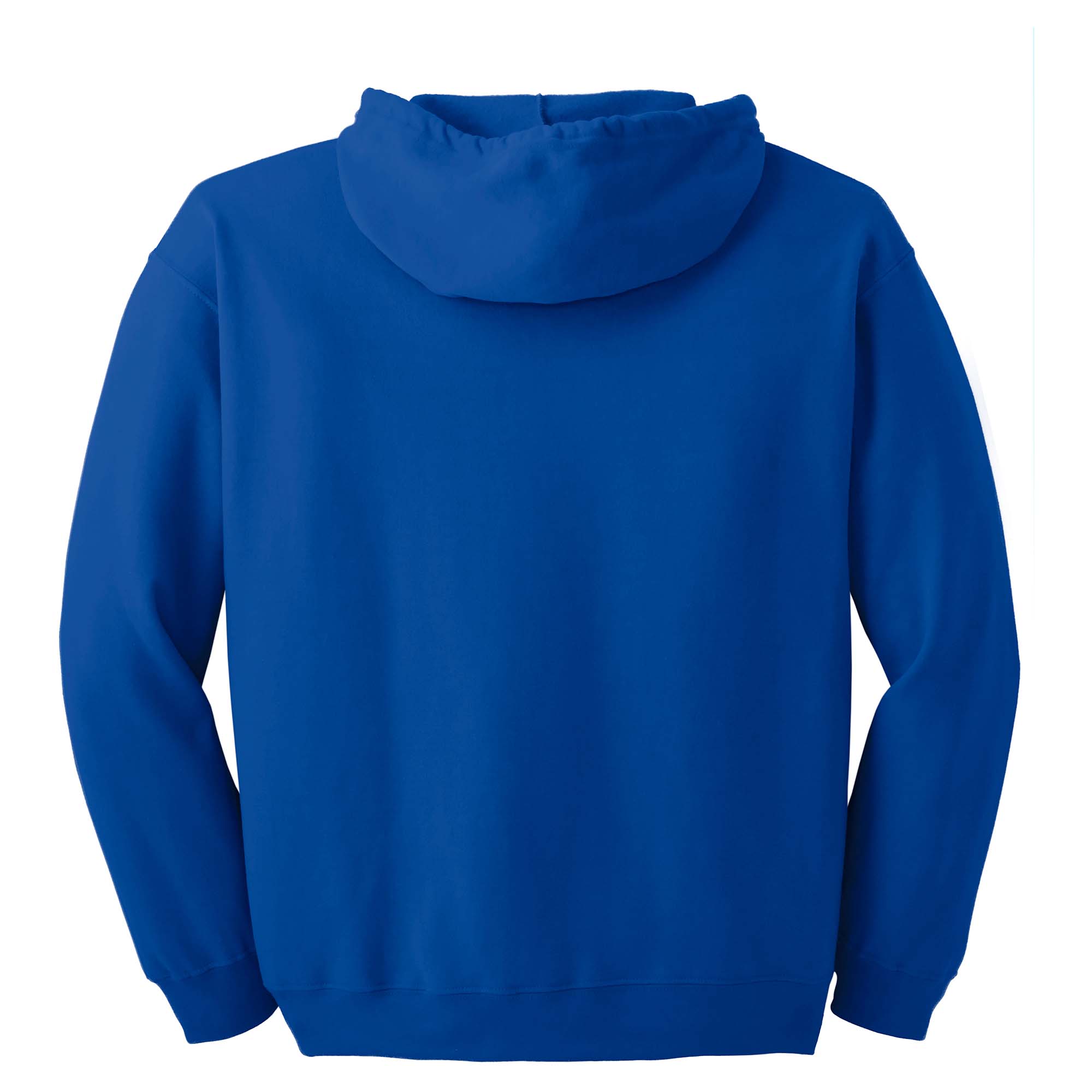 Φούτερ Ζακέτα με Κουκούλα 18600 Gildan Heavy Blend Zip Hoodie Royal ανδρικά Simple Wear