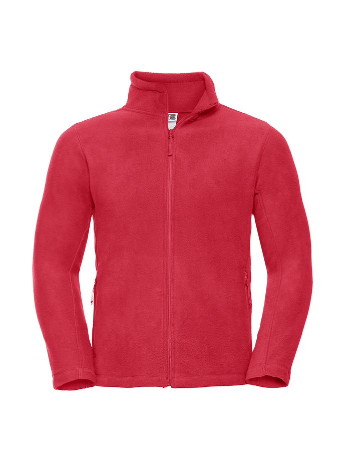 Ανδρική Ζακέτα Fleece R-870M-0 Russell Outdoor Classic Red ανδρικά Μπουφάν Simple Wear