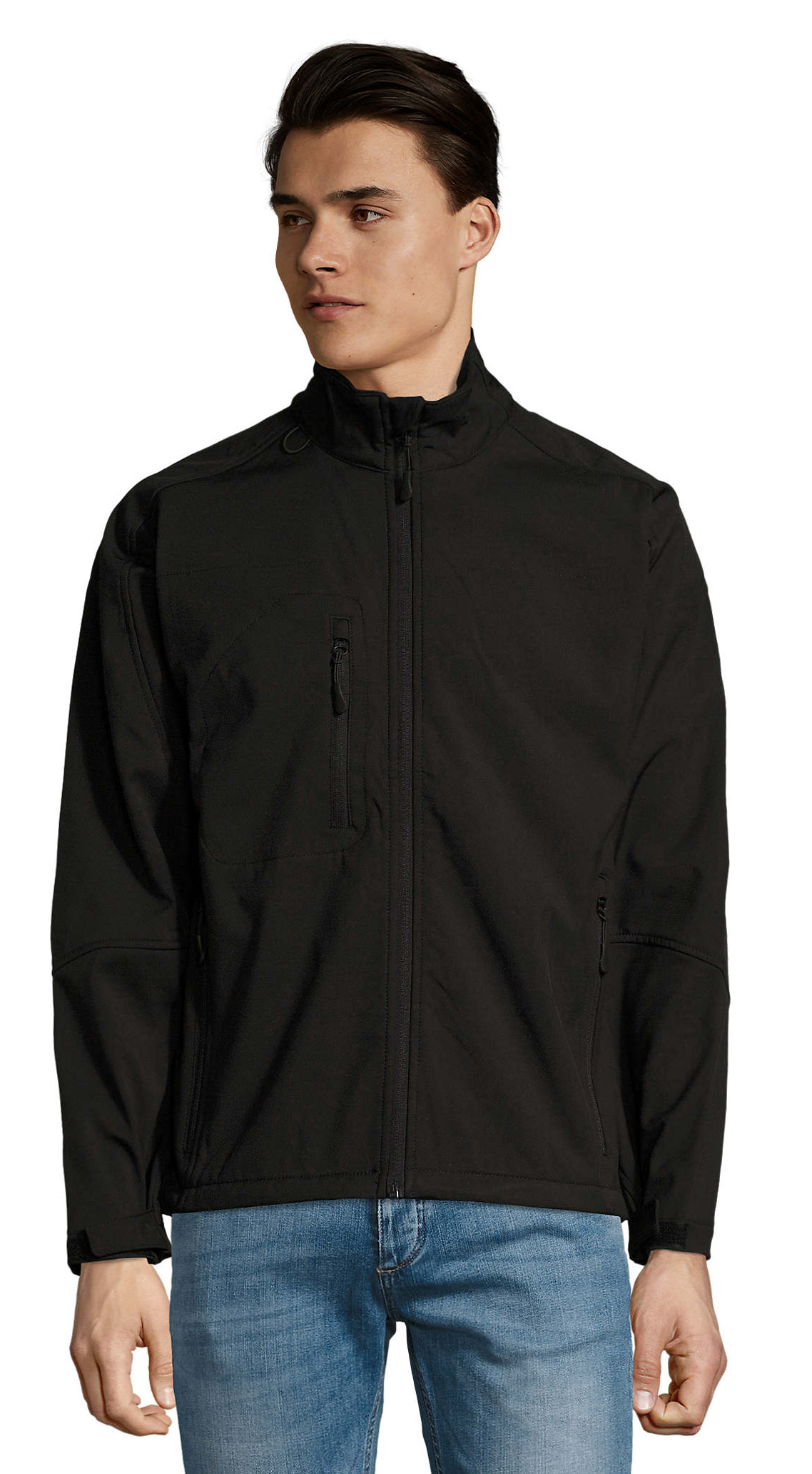 Ανδρικό Softshell Μπουφάν 46600 SOL'S Relax Abyss Blue Black