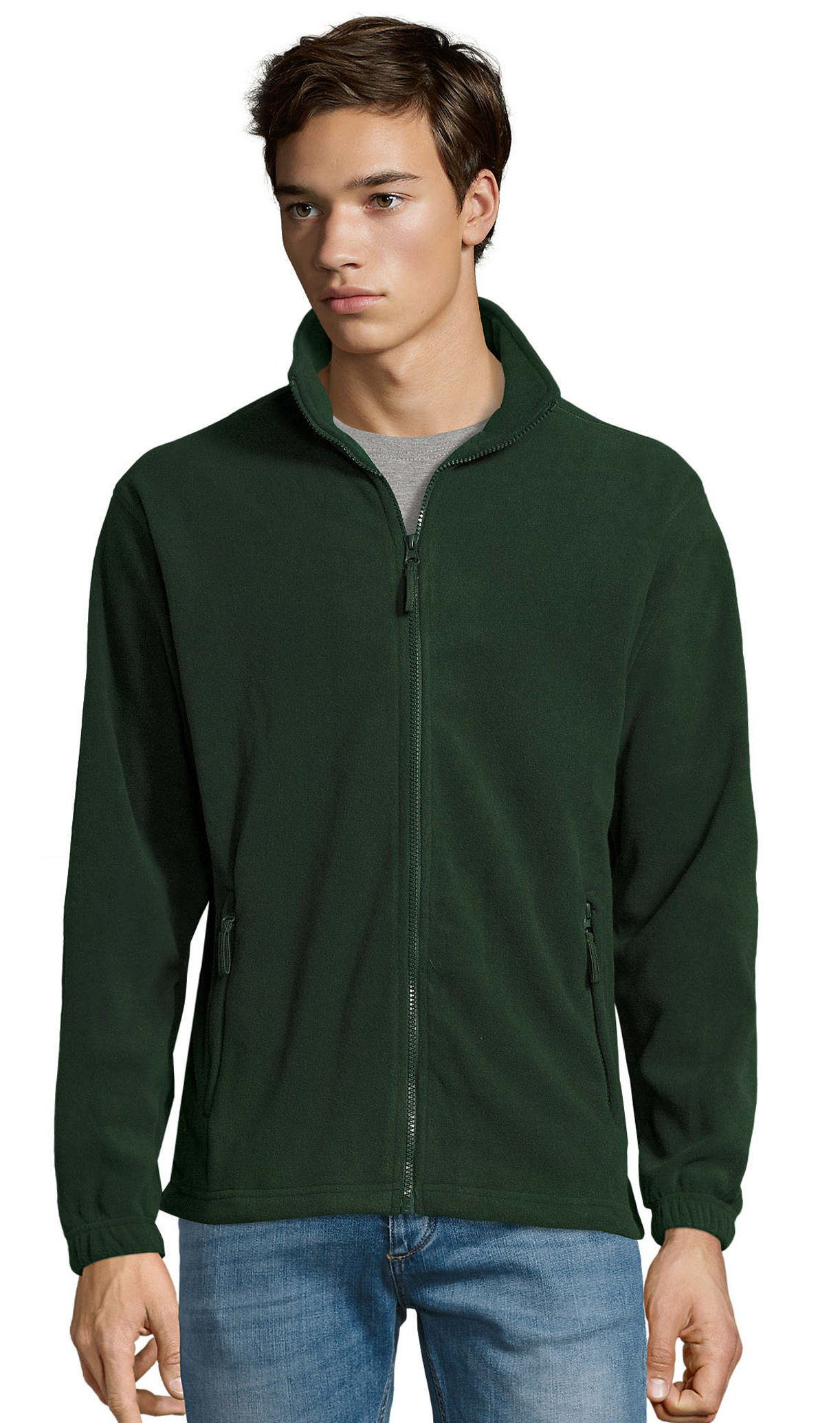 Ανδρική Ζακέτα Fleece 55000-263 SOL'S North Fir Green