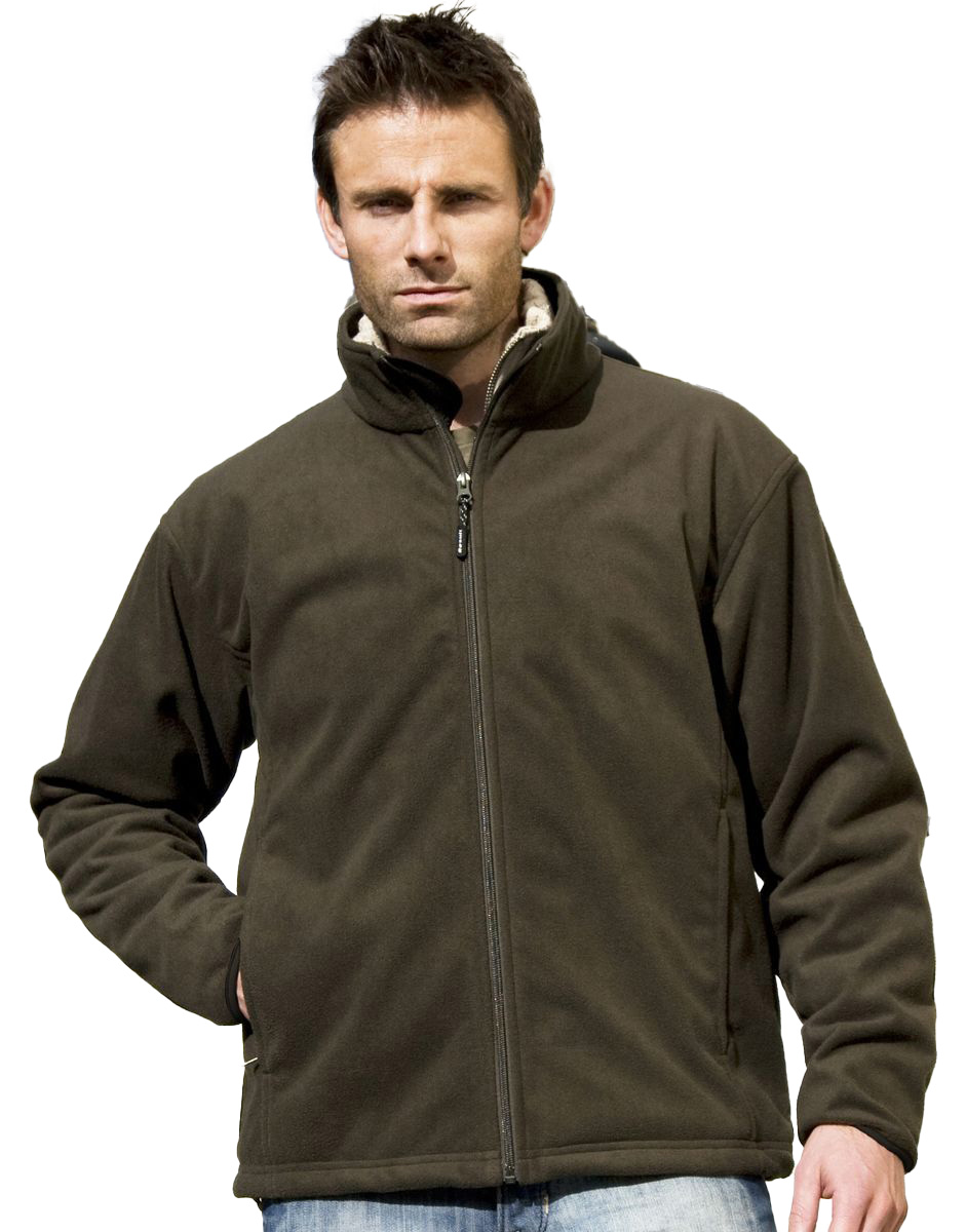 Ζακέτα Fleece Climate Stopper R109X Result 450Gsm Αδιάβροχη Moss Green ανδρικά Μπουφάν Simple Wear