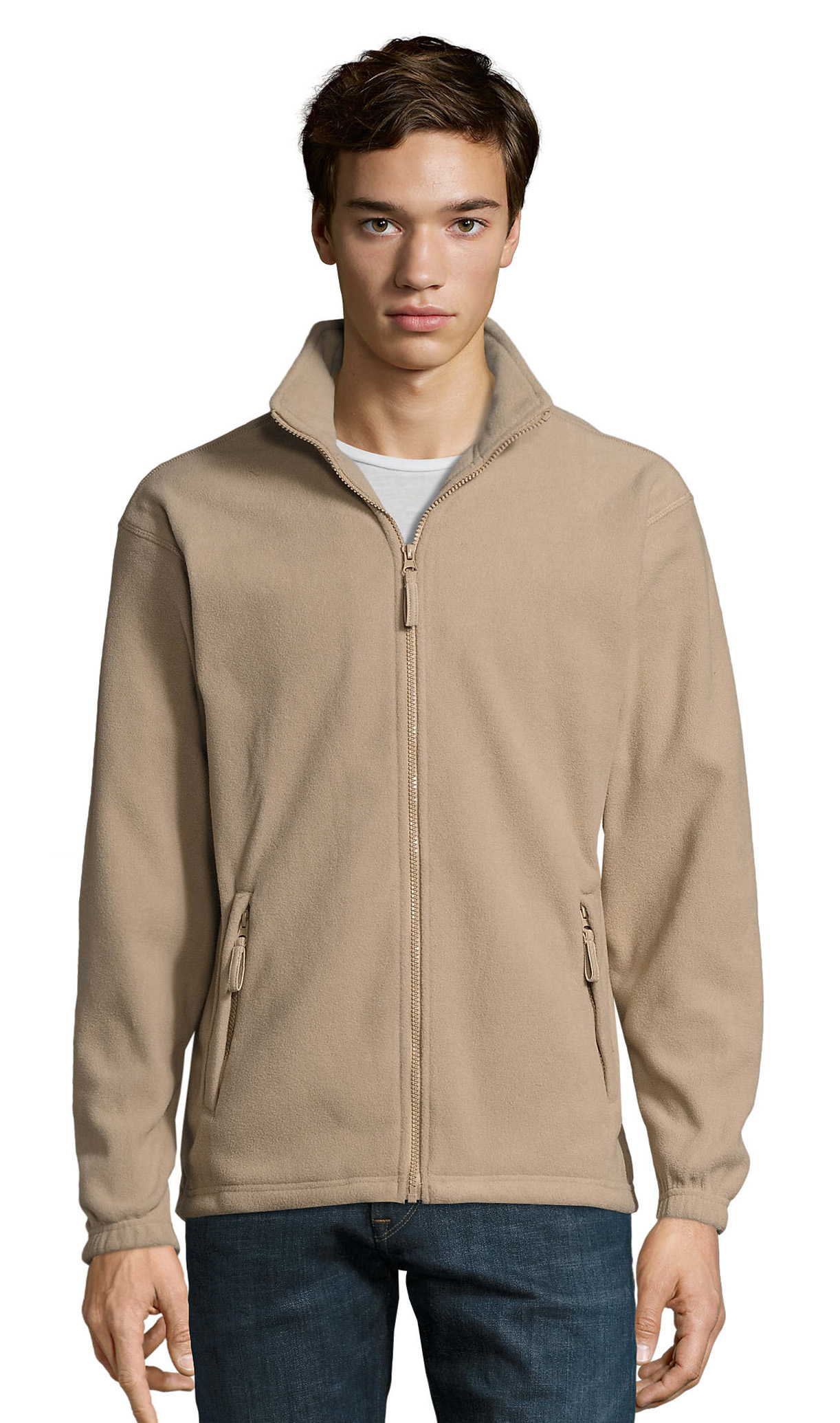 Ανδρική ζακέτα fleece North SOLS 55000 Rope