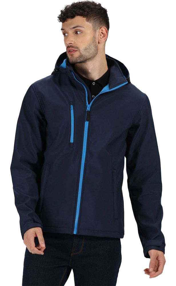 Ανδρικό Τζάκετ TRA701 Regatta Venturer Softshell XPT Navy/French Blue