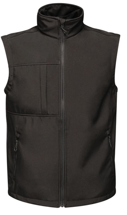 Ανδρικό Αμάνικο Μπουφάν Softshell TRA848 Regatta Octagon II Black/Black