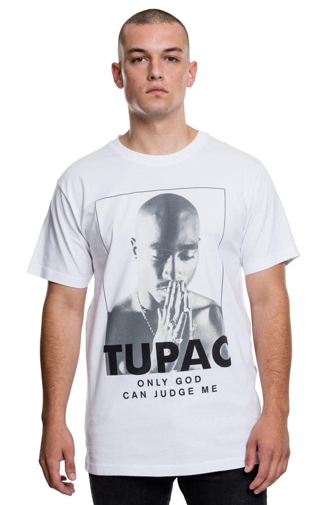 T-Shirt 2Pac Prayer Mister Tee MT422 White