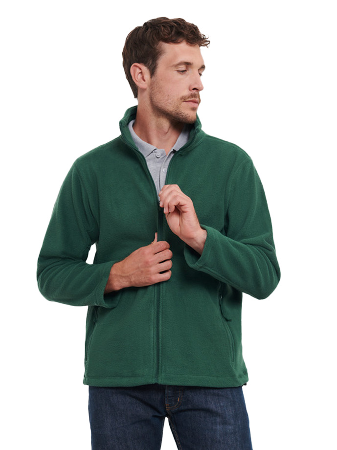 Ανδρική Ζακέτα Fleece R-870M-0 Russell Outdoor Bottle Green