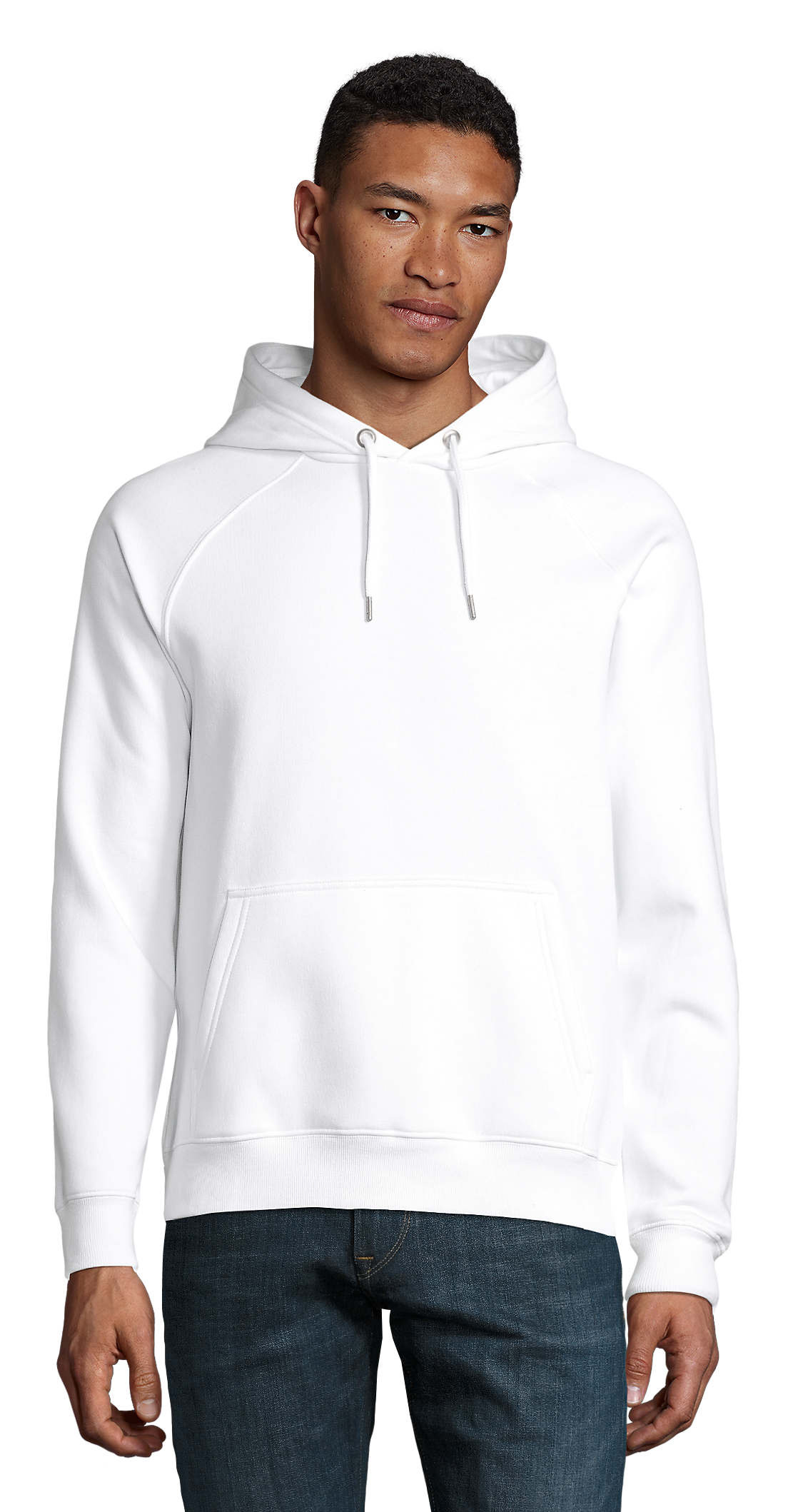 Φούτερ με Κουκούλα Stellar 03568 SOL'S White