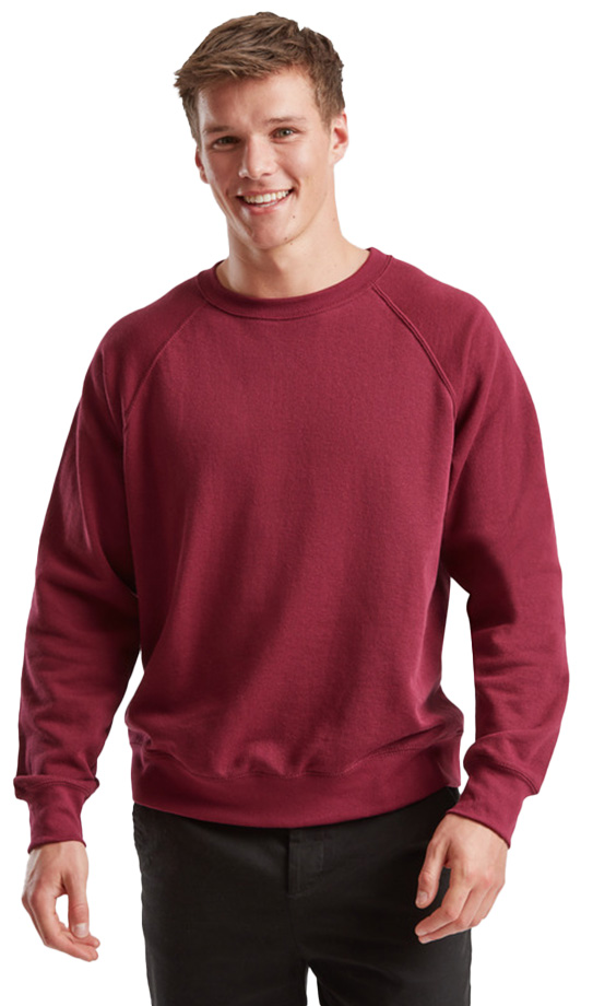 Φούτερ Classic Raglan 62-216-0 Fruit of the Loom Burgundy
