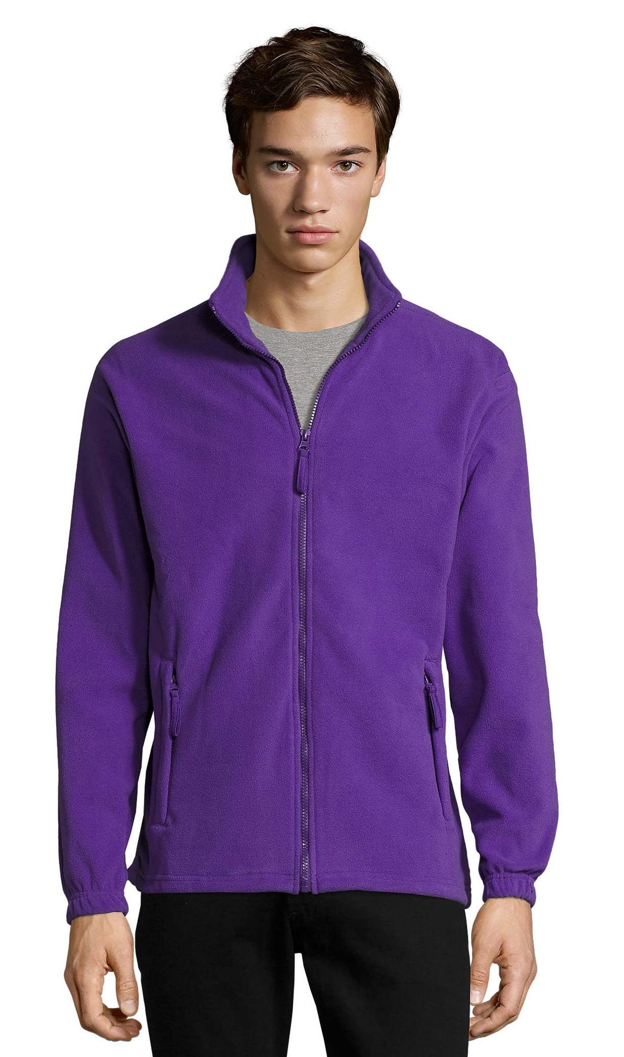 Ανδρική Ζακέτα Fleece 55000-712 Sols North Dark Purple