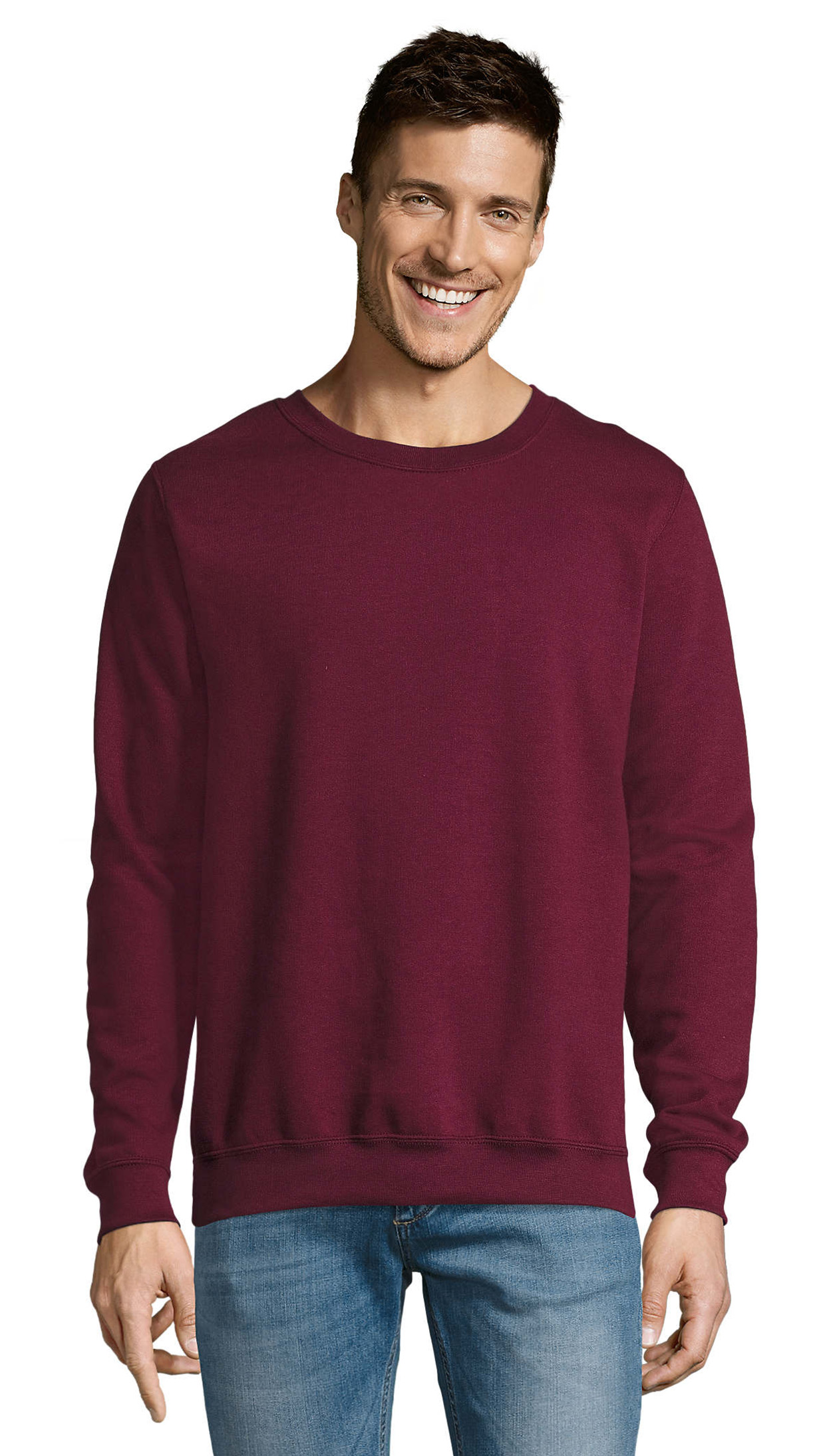 Φούτερ Crewneck 13250 SOL'S New Supreme Burgundy
