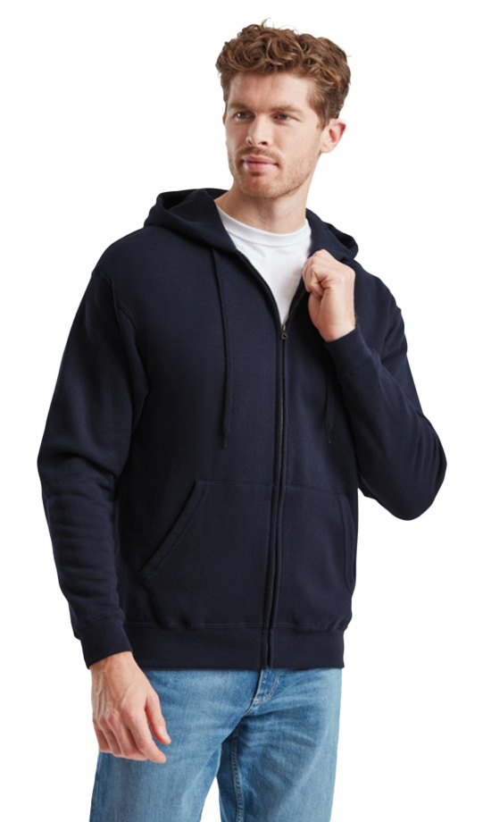 Φούτερ Classic Zip Hoodie 62-062-0 Fruit of the Loom Deep Navy