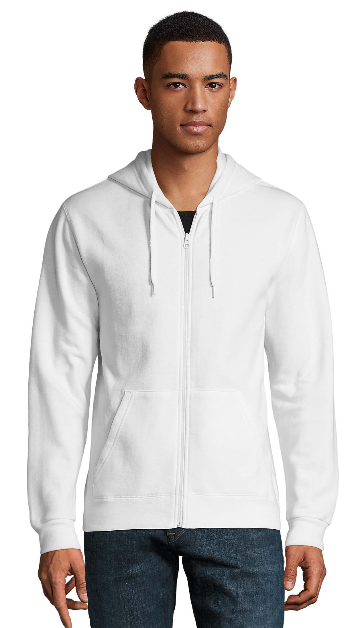Ζακέτα Φούτερ με Κουκούλα Zip Hoodie 01714 SOL'S Stone White