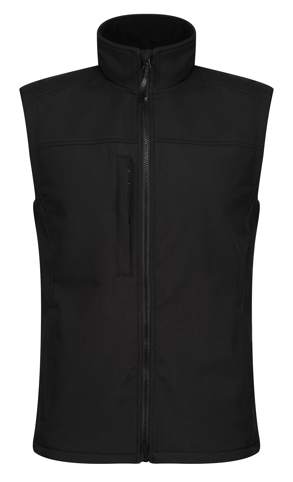 Γιλέκο Softshell Tra788 Regatta Flux Bodywarmer Black ανδρικά Μπουφάν Simple Wear