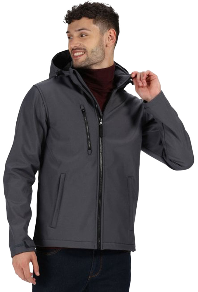 Ανδρικό Τζάκετ TRA701 Regatta Venturer Softshell XPT Seal Grey/Black