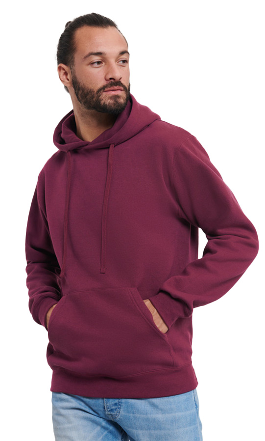 Φούτερ με Κουκούλα Russell R-575M-0 White Burgundy