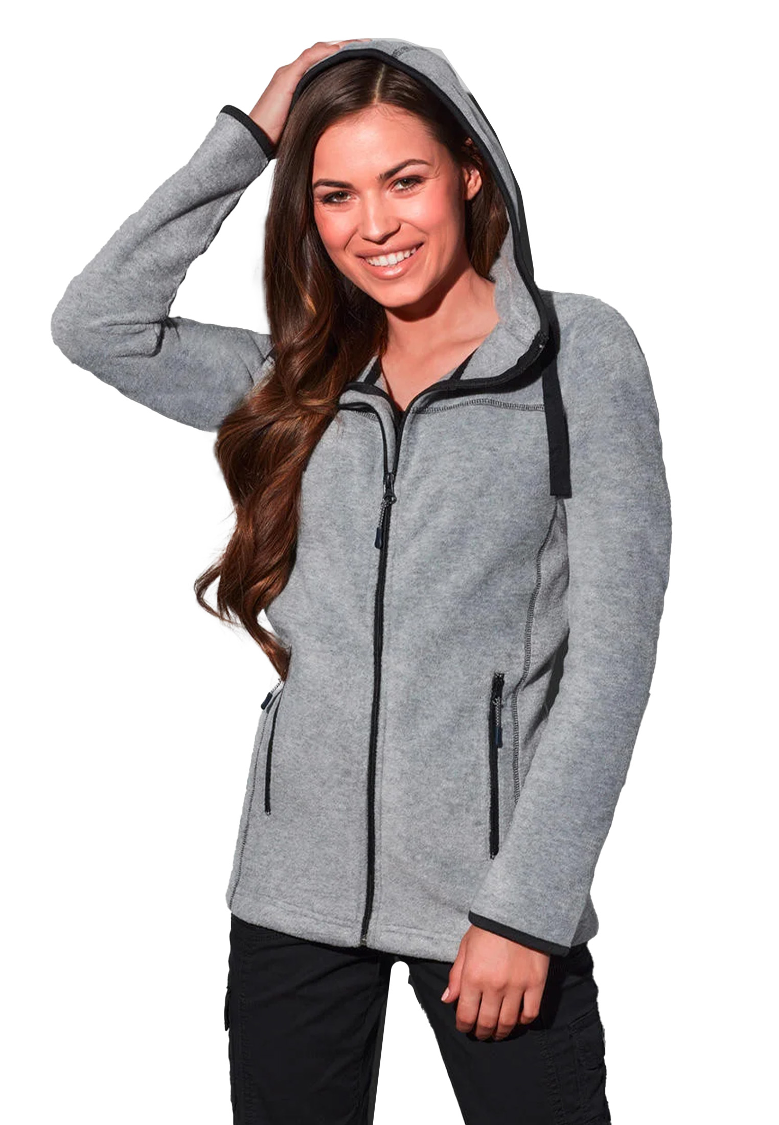 Γυναικεία ζακέτα Active Power Fleece Stedman ST5120 Grey Heather