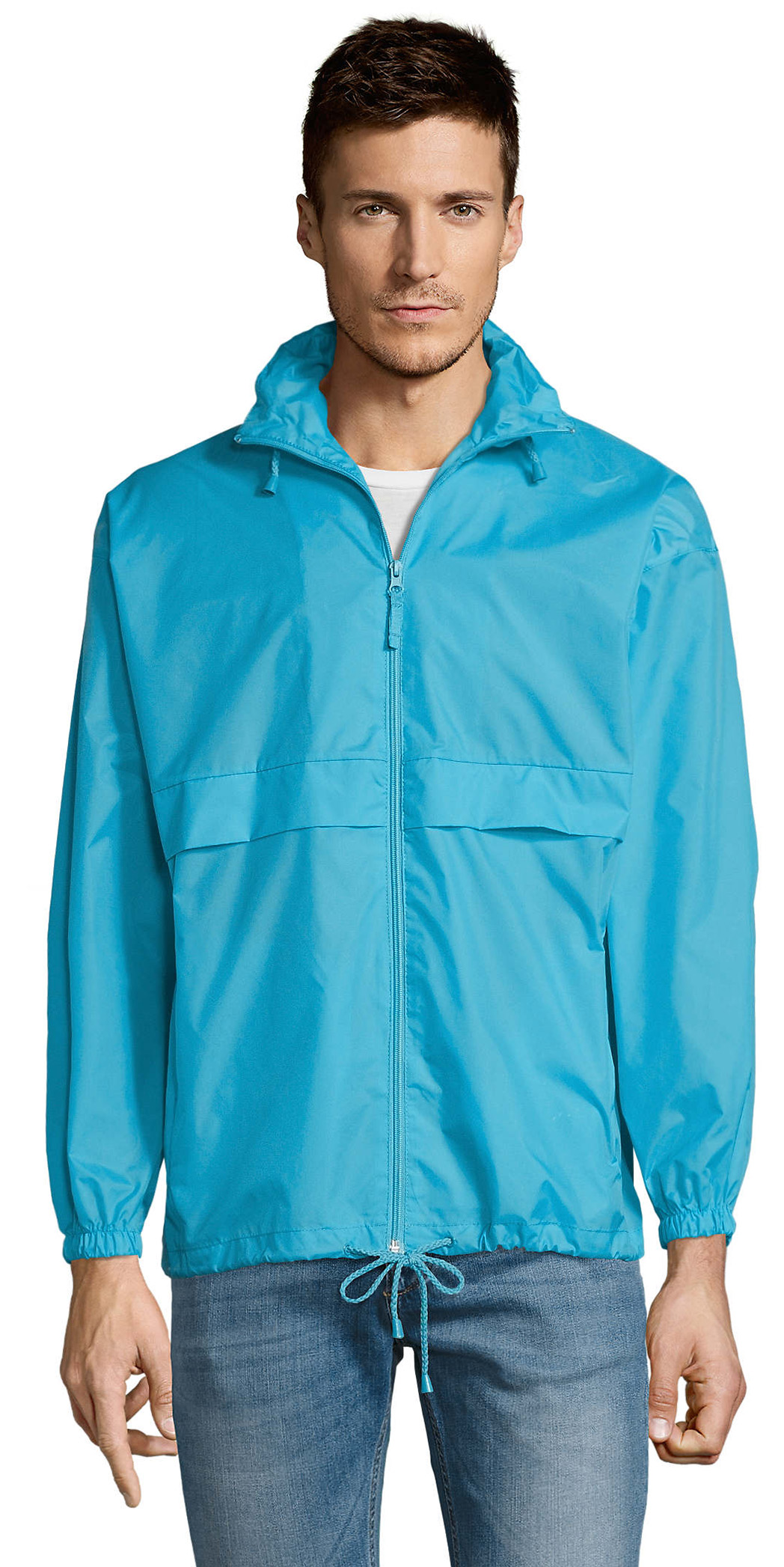 Αντιανεμικό Μπουφάν Surf 32000 SOL'S Unisex Kelly Green Atoll Blue