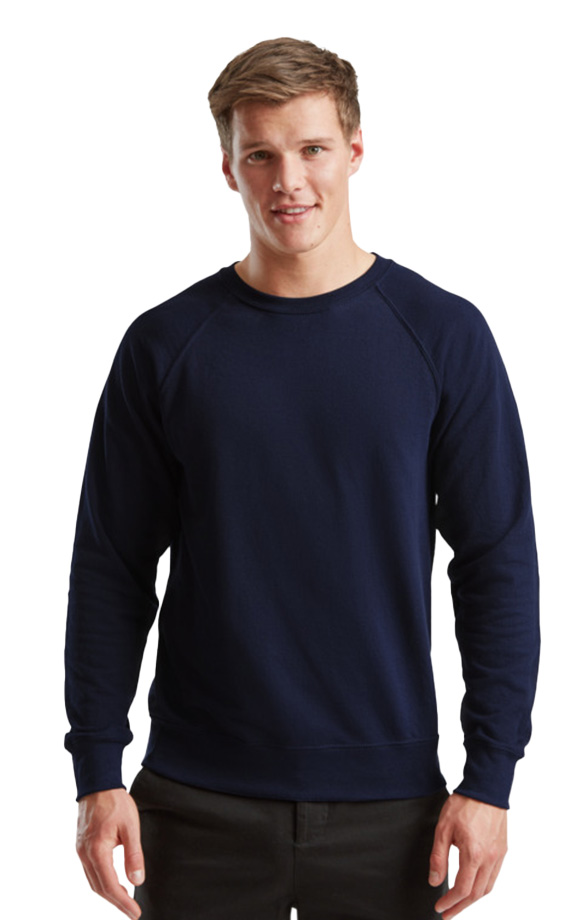 Φούτερ Raglan 62-138-0 Fruit of the Loom Lightweight Deep Navy