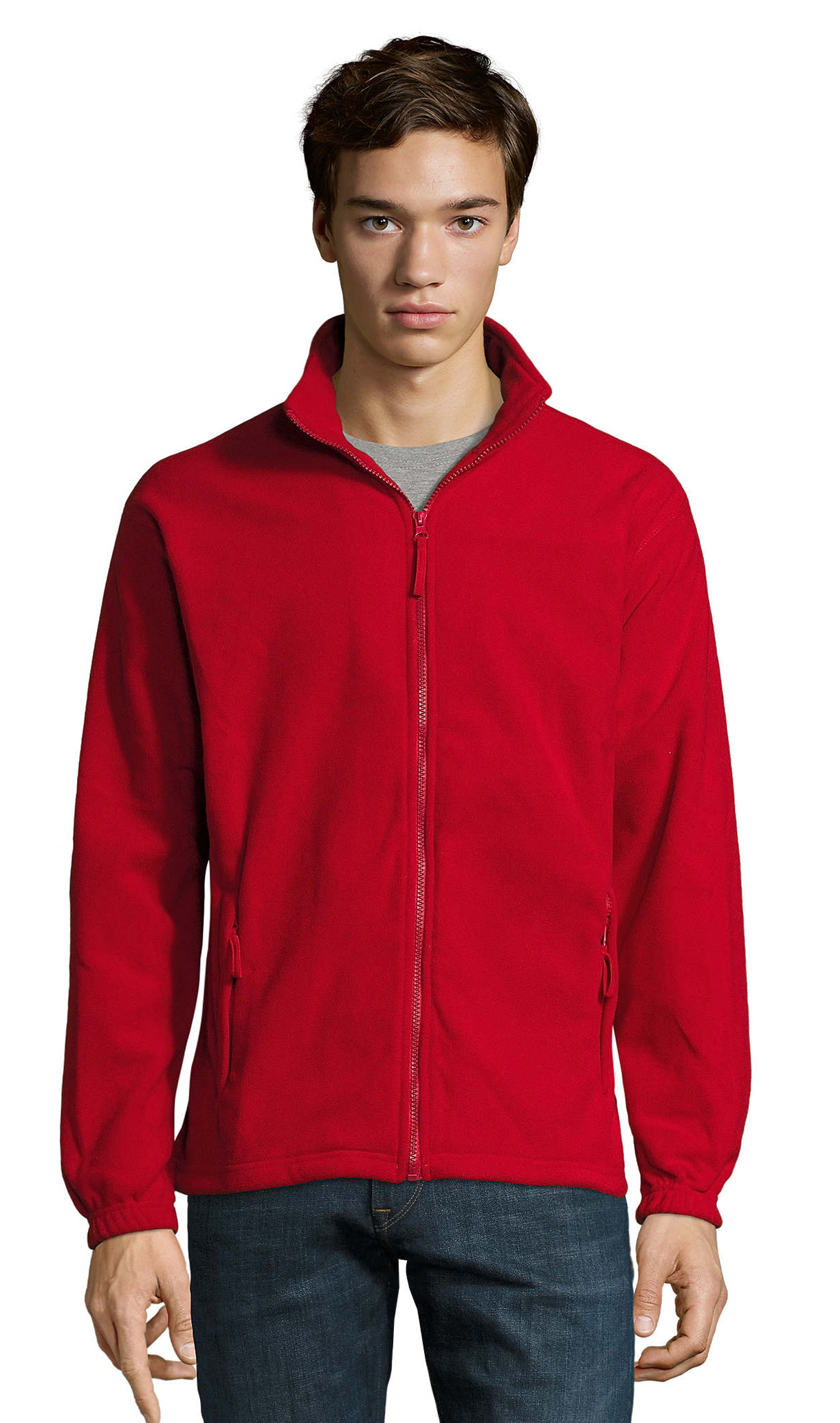 Ανδρική Ζακέτα Fleece 55000 SOL'S North Red
