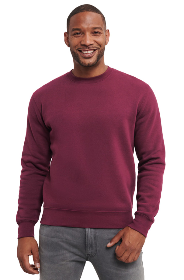 Φούτερ Authentic Crewneck R-262M-0 Russell Burgundy