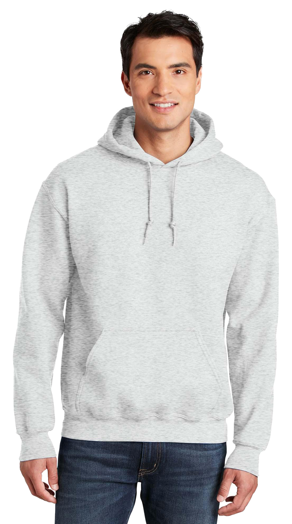 Φούτερ με Κουκούλα Gildan 12500 DryBlend Hoodie Ash Grey