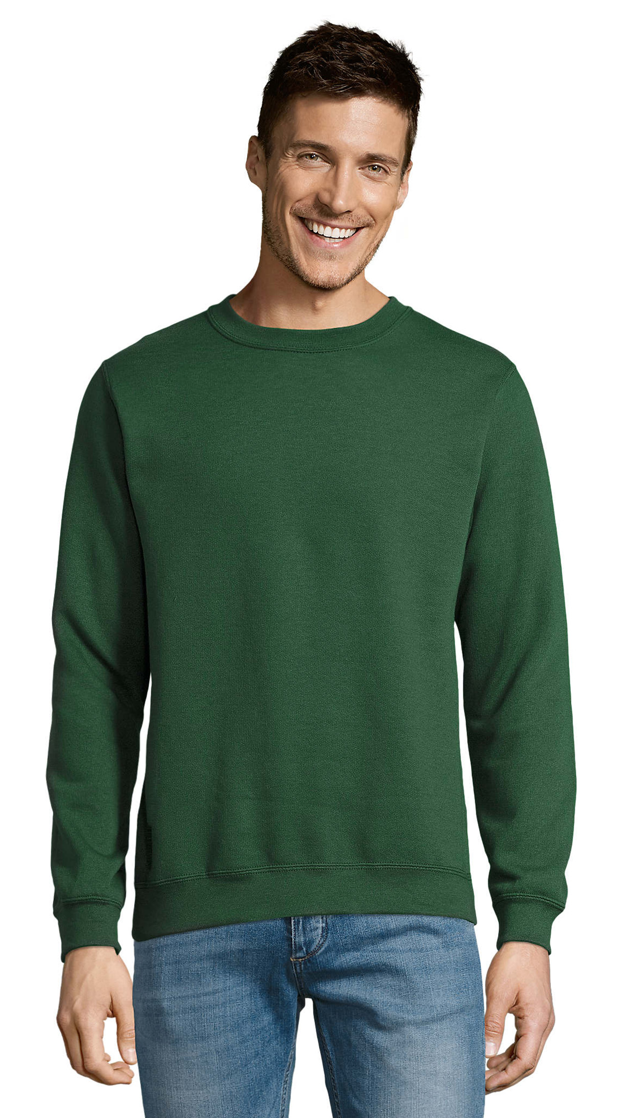 Φούτερ Crewneck 13250 SOL'S New Supreme Bottle Green