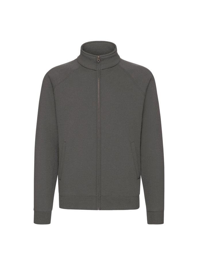 Ζακέτα Φούτερ 62-228-0 Fruit Of The Loom Light Graphite ανδρικά Simple Wear