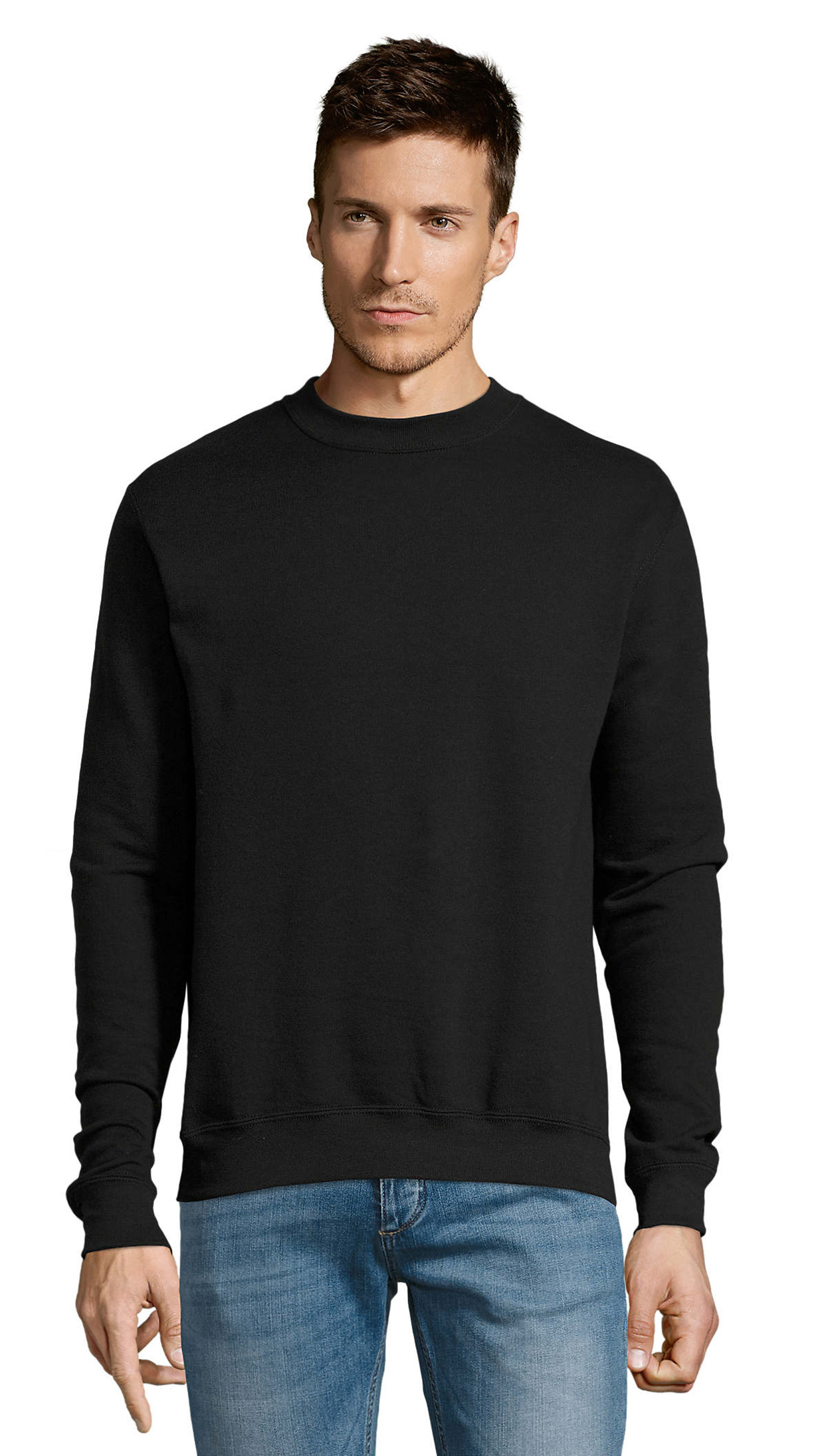 Φούτερ Crewneck 13250 SOL'S New Supreme Black
