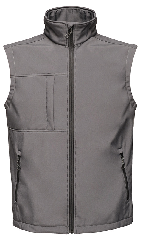 Ανδρικό Αμάνικο Μπουφάν Softshell TRA848 Regatta Octagon II Seal Grey/Black