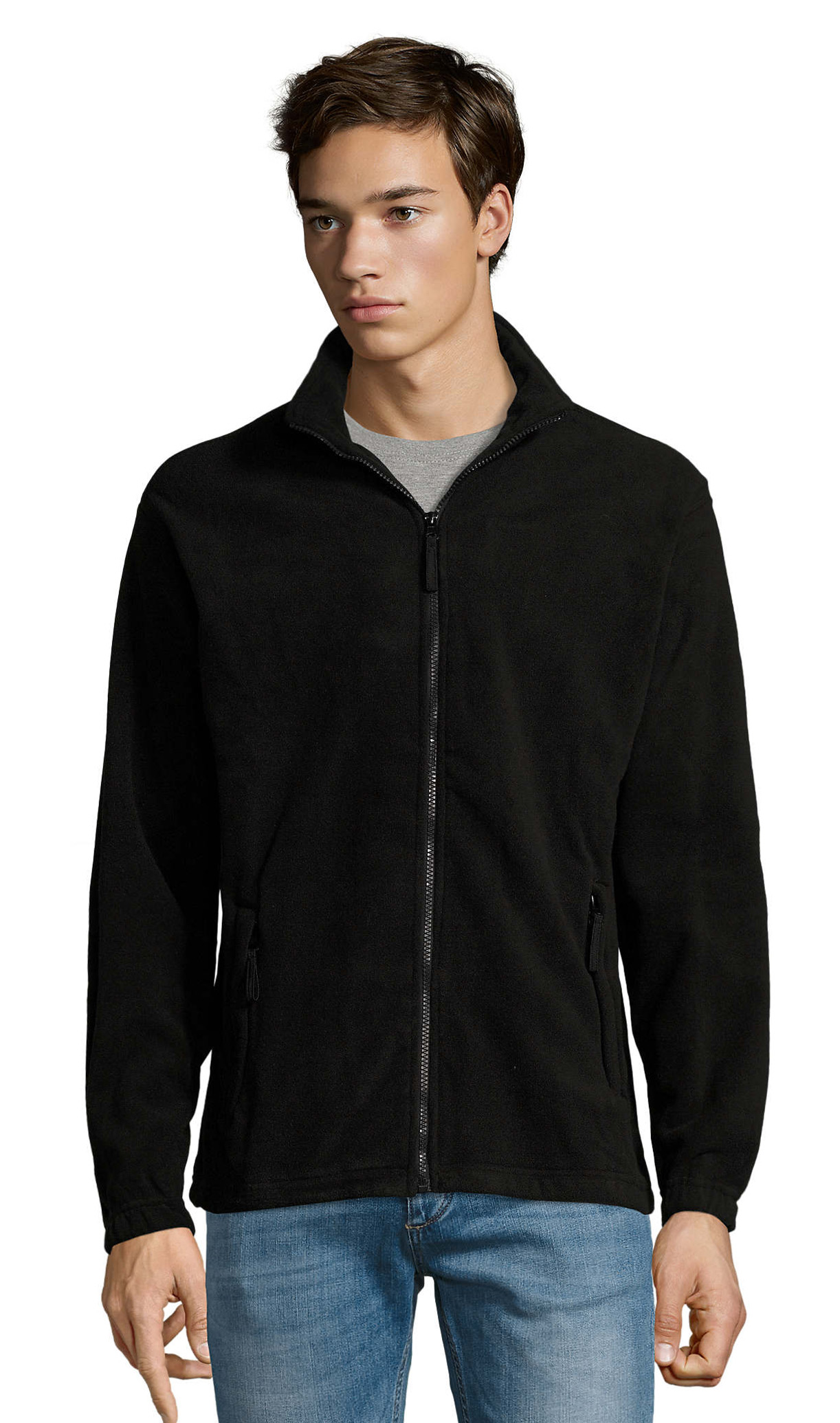 Ανδρική Ζακέτα Fleece 55000 SOL'S North Black