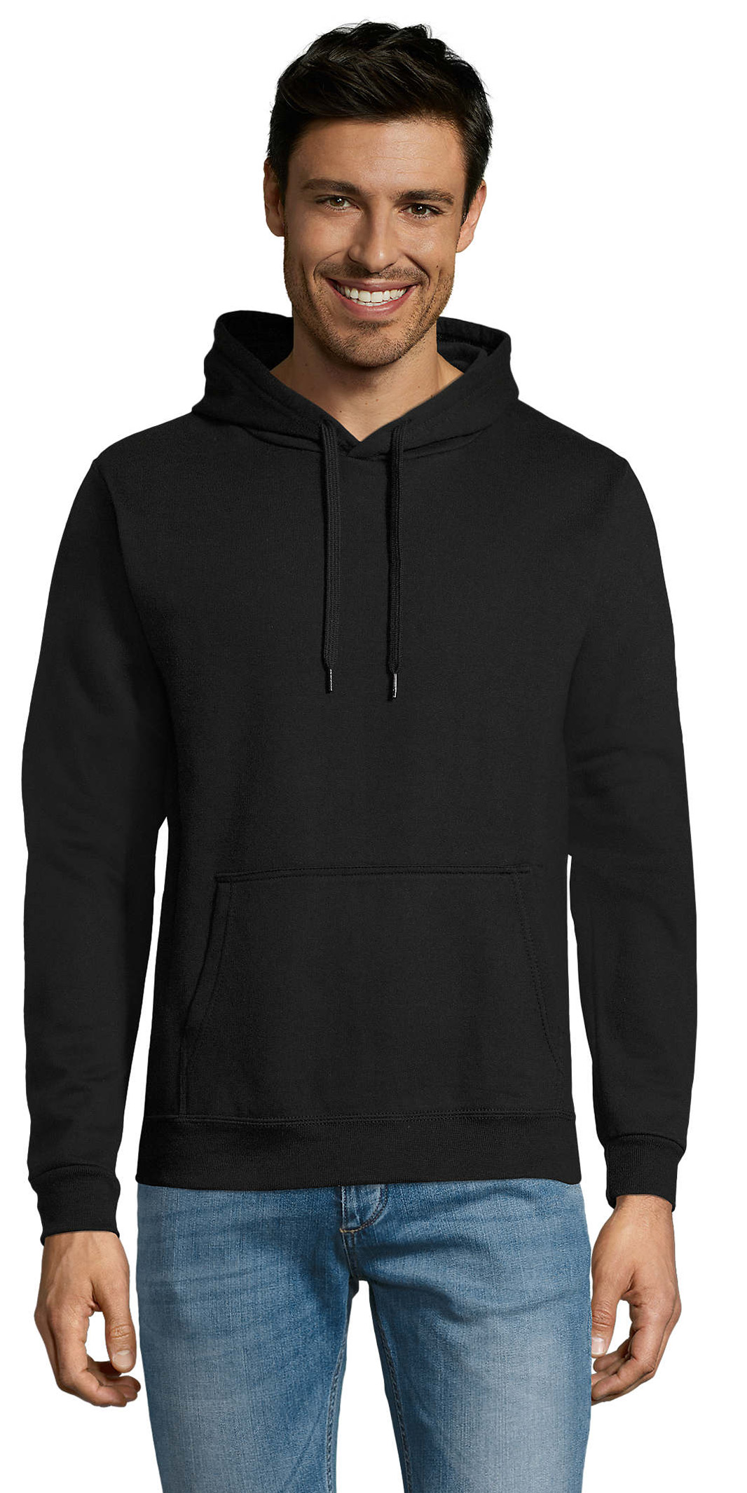 Φούτερ Hoodie Snake 47101 SOL'S Aqua Black