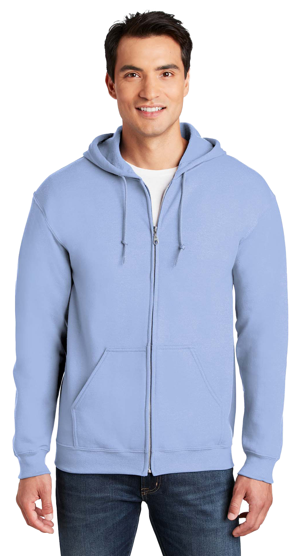 Φούτερ Ζακέτα με Κουκούλα 18600 Gildan Heavy Blend Zip Hoodie Carolina Blue